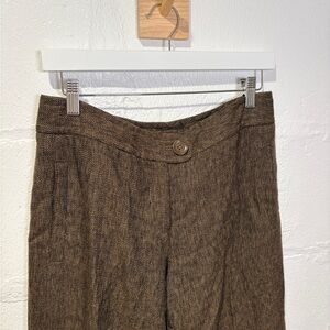 The Limited Brown Herringbone Dress Pants